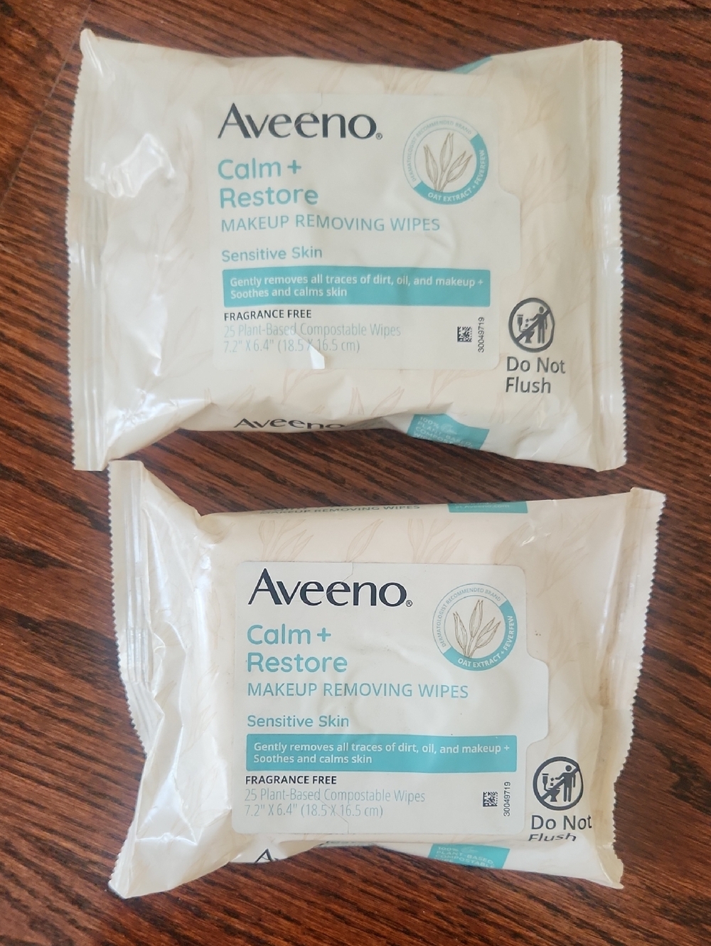 Aveeno Calm + Restore Makeup Removing Wipes Bundle SET. New!!